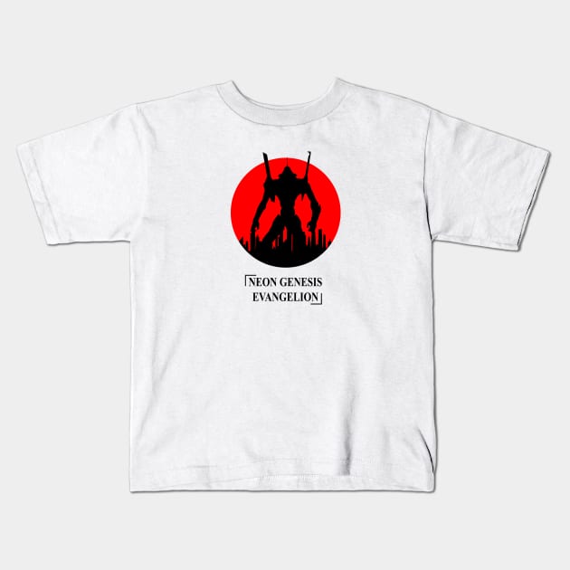 Neon Genesis Evangelion Kids T-Shirt by Simonpeters98